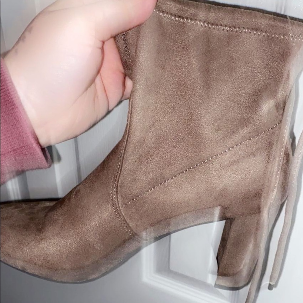 heeled booties